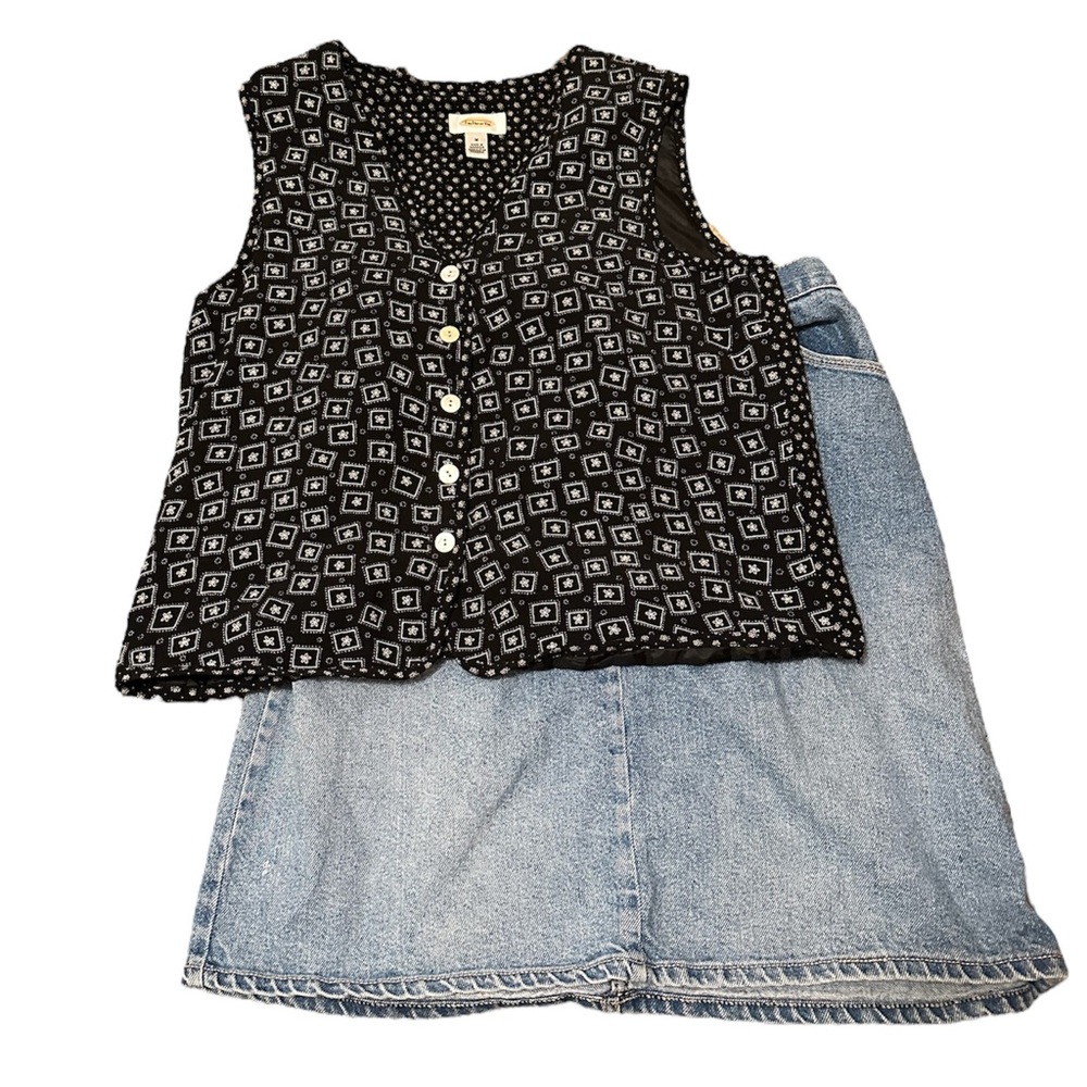 Vintage Button Up Vest